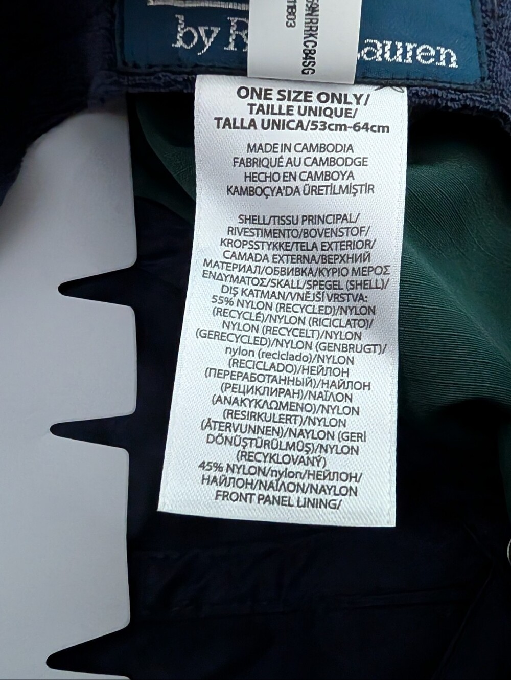 Polo Ralph Lauren P-Wing Ripstop Ball Cap - Picture 7 of 10